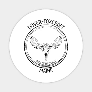 Dover-Foxcroft Maine Moose Magnet